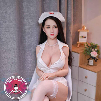 Yassin - 161cm  G Cup Silicone Head with TPE Body with Implanted Hair-22