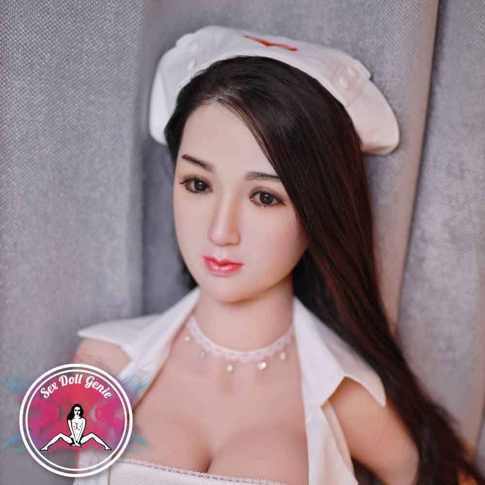 Yassin - 161cm  G Cup Silicone Head with TPE Body with Implanted Hair-30