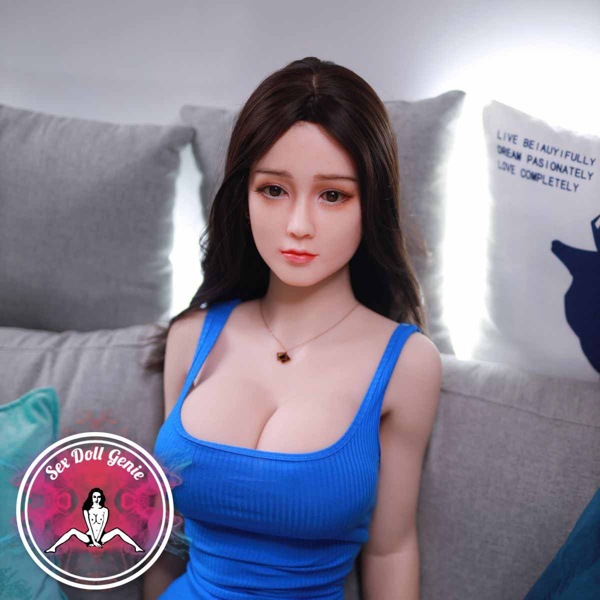 Migdalia - 161cm  G Cup Silicone Head with TPE Body with Implanted Hair-14