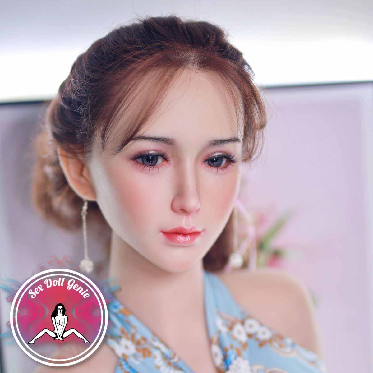 Reatha - 161cm  G Cup Silicone Head with TPE Body with Implanted Hair-11