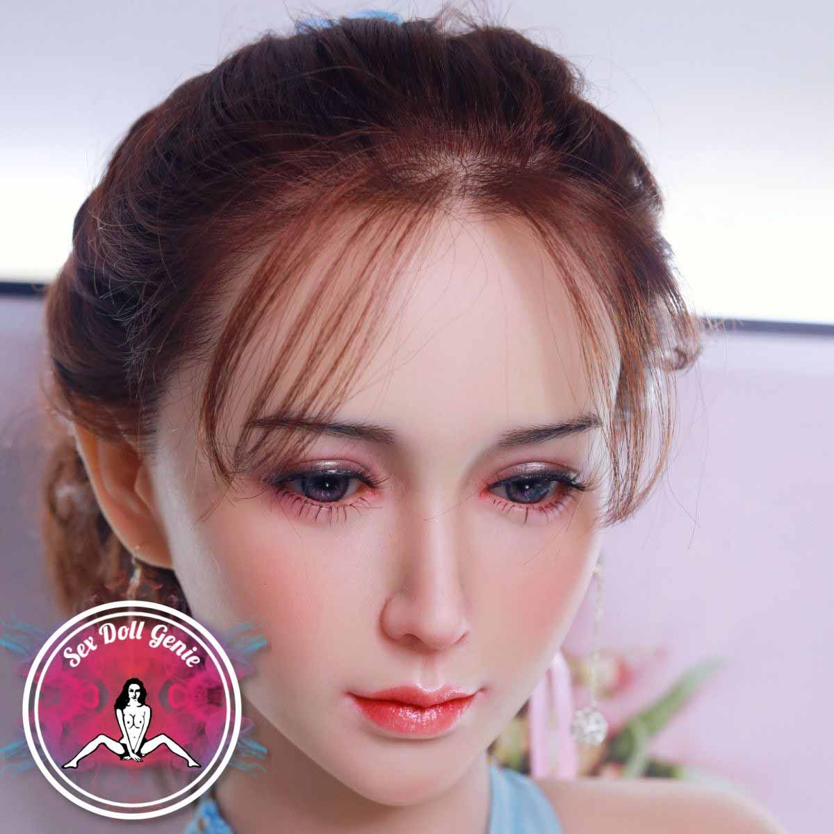 Reatha - 161cm  G Cup Silicone Head with TPE Body with Implanted Hair-14