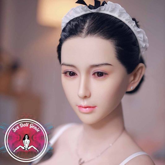 Mabelle - 161cm  G Cup Silicone Head with TPE Body with Implanted Hair-1