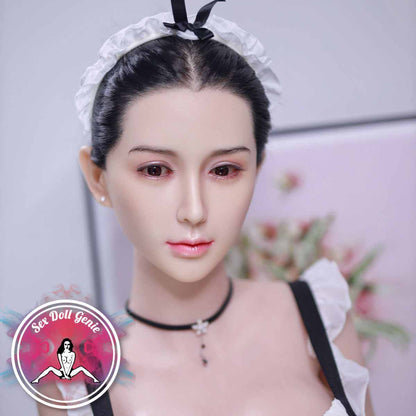 Mabelle - 161cm  G Cup Silicone Head with TPE Body with Implanted Hair-21