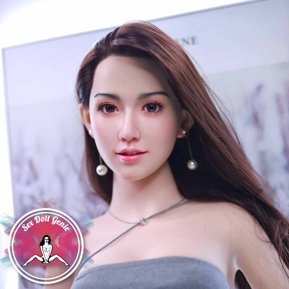 Yolande - 168cm  K Cup (Hybrid Silicone Head + TPE Body) incl. Implanted Hair TPE Doll-19