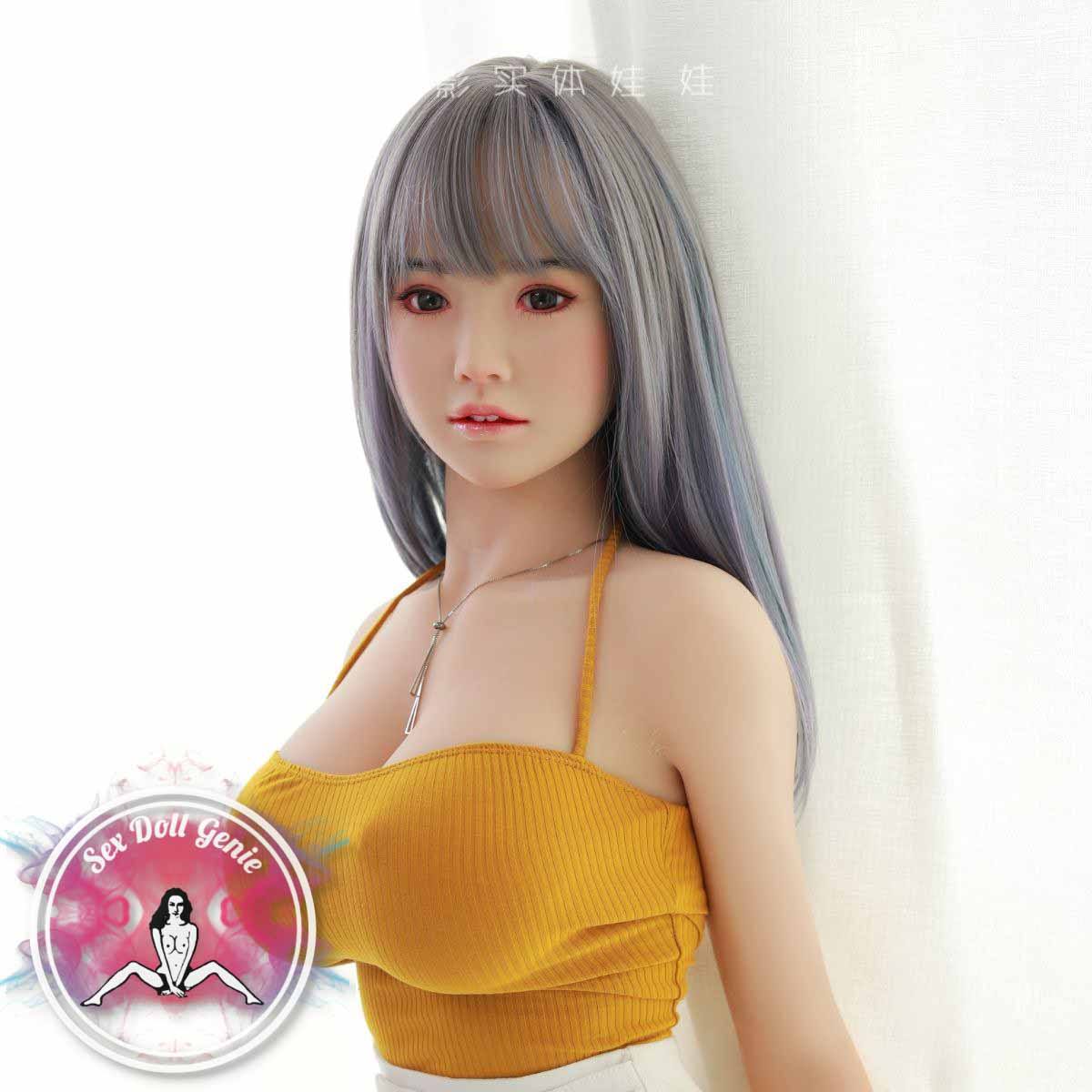 Erlene - 157cm  J Cup Silicone Head with TPE Body with Implanted Hair-12