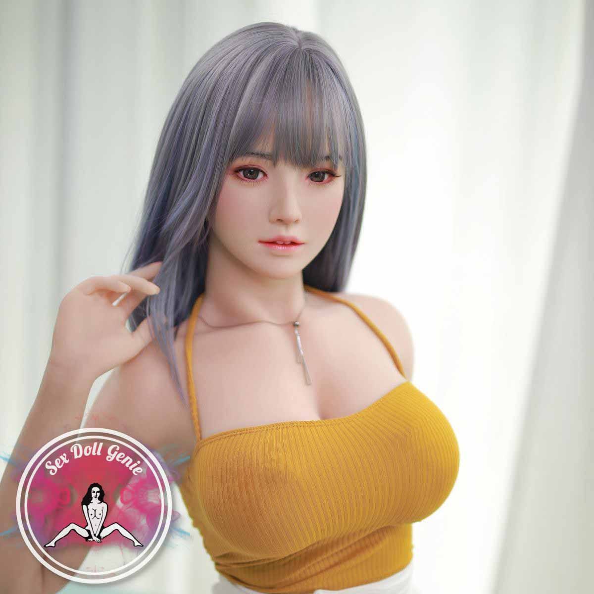 Erlene - 157cm  J Cup Silicone Head with TPE Body with Implanted Hair-15