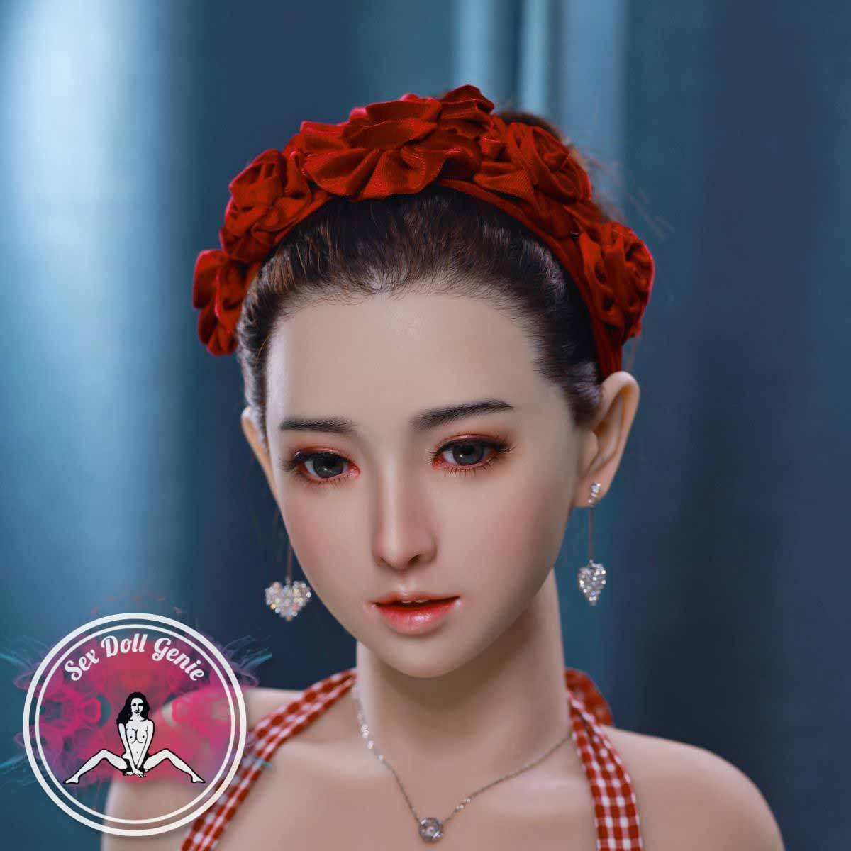 Renita - 157cm  J Cup Silicone Head with TPE Body with Implanted Hair-15
