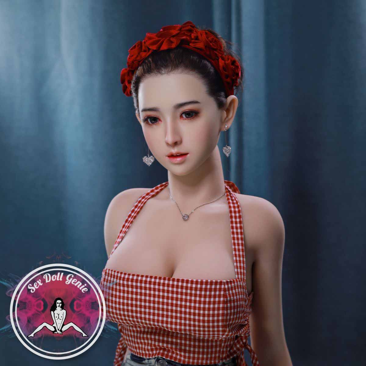 Renita - 157cm  J Cup Silicone Head with TPE Body with Implanted Hair-16