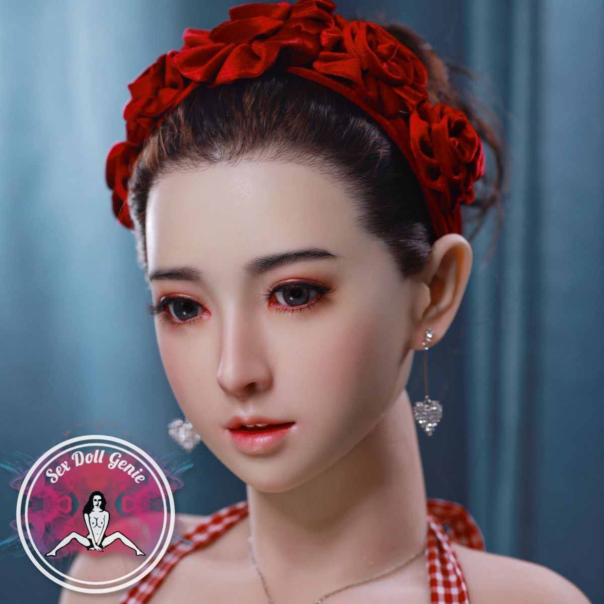 Renita - 157cm  J Cup Silicone Head with TPE Body with Implanted Hair-17