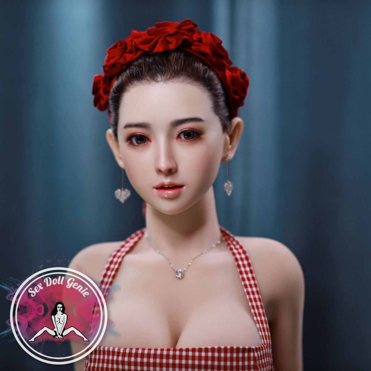 Renita - 157cm  J Cup Silicone Head with TPE Body with Implanted Hair-18