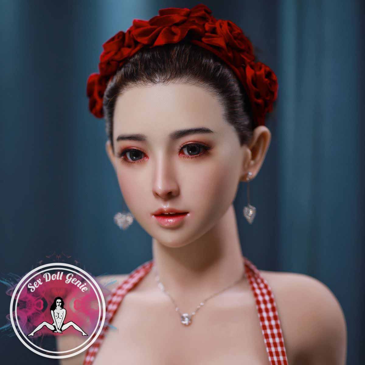Renita - 157cm  J Cup Silicone Head with TPE Body with Implanted Hair-20