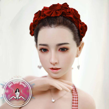 Renita - 157cm  J Cup Silicone Head with TPE Body with Implanted Hair-4