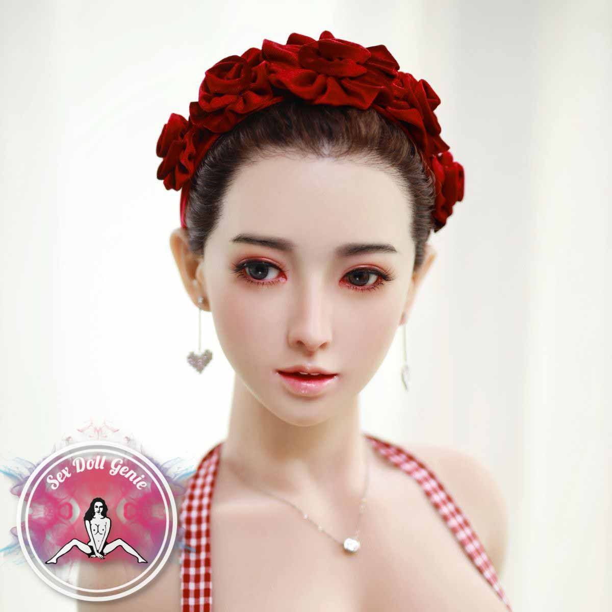 Renita - 157cm  J Cup Silicone Head with TPE Body with Implanted Hair-7
