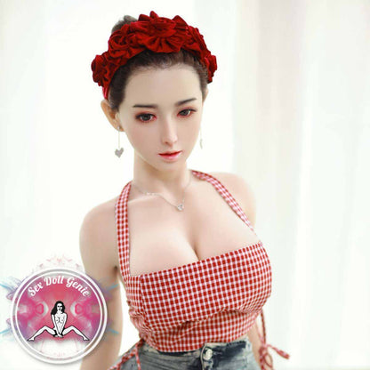 Renita - 157cm  J Cup Silicone Head with TPE Body with Implanted Hair-10