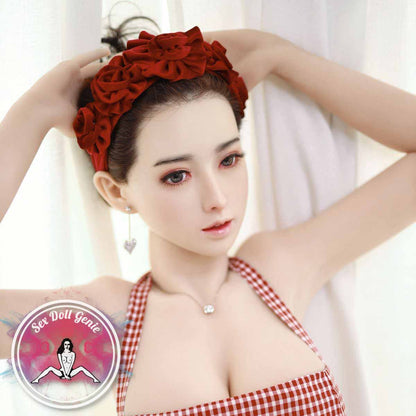 Renita - 157cm  J Cup Silicone Head with TPE Body with Implanted Hair-14