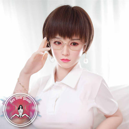 Sherice - 161cm  G Cup Silicone Head with TPE Body with Implanted Hair-9