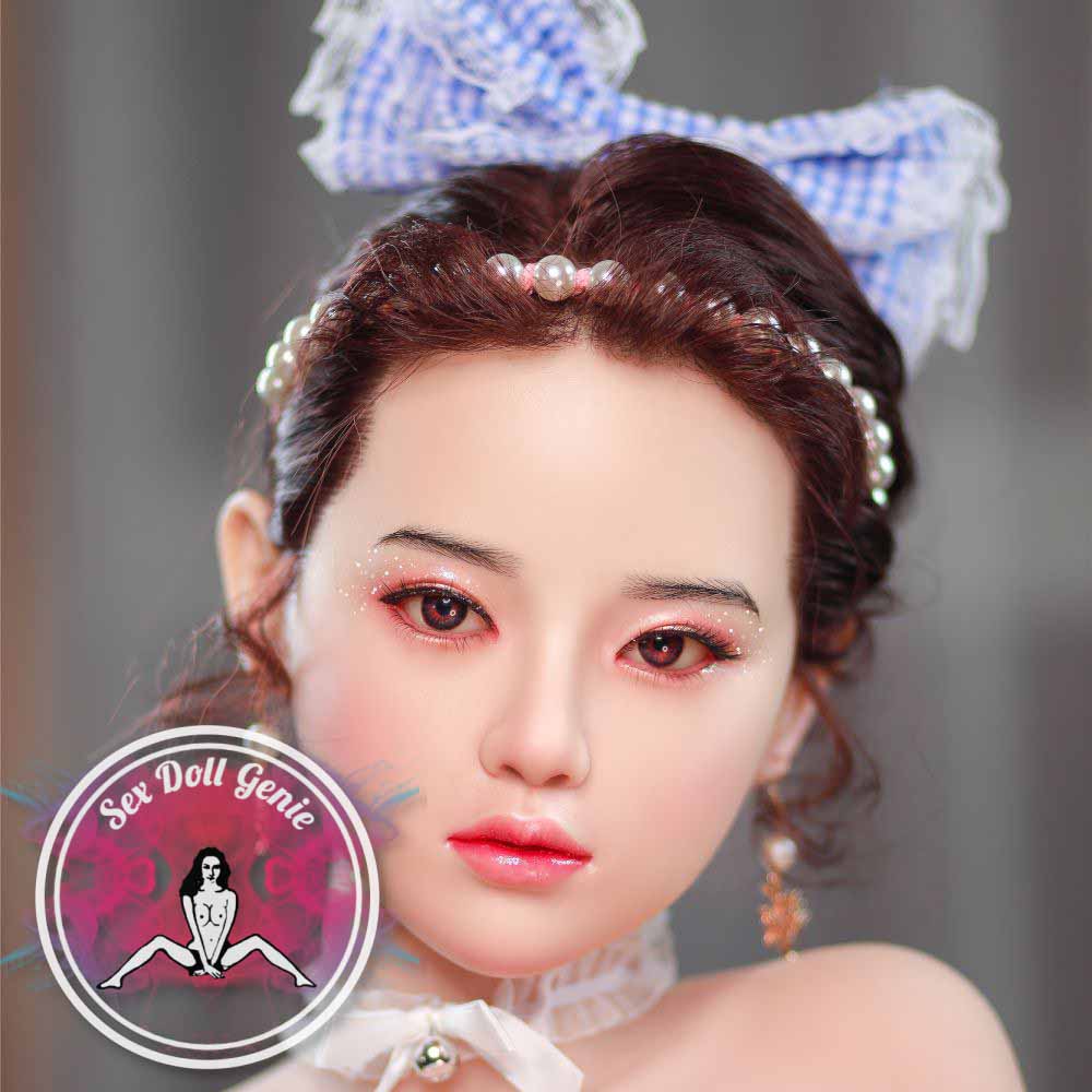 Luetta - 161cm  G Cup Silicone Head with TPE Body with Implanted Hair-4