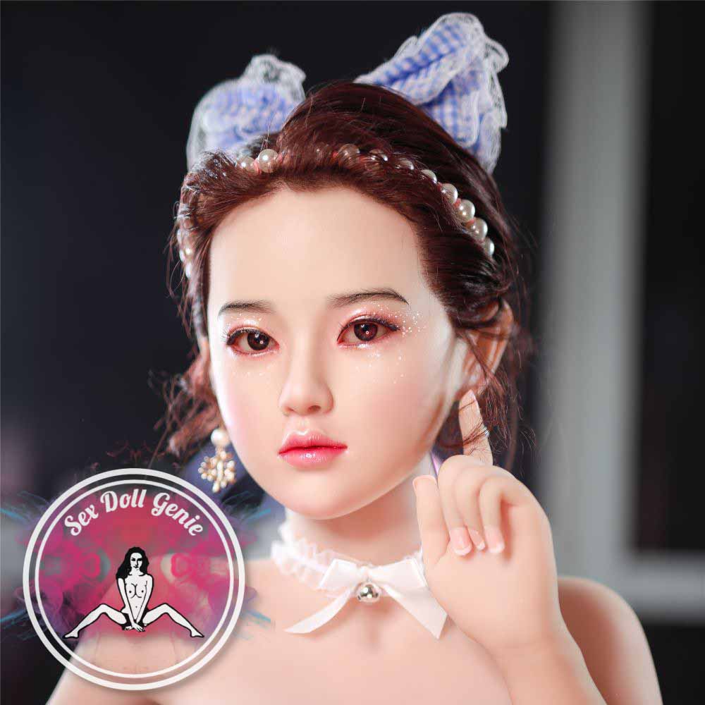 Luetta - 161cm  G Cup Silicone Head with TPE Body with Implanted Hair-5