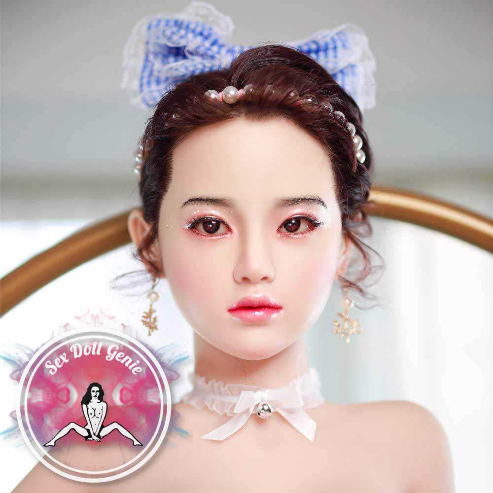 Luetta - 161cm  G Cup Silicone Head with TPE Body with Implanted Hair-7