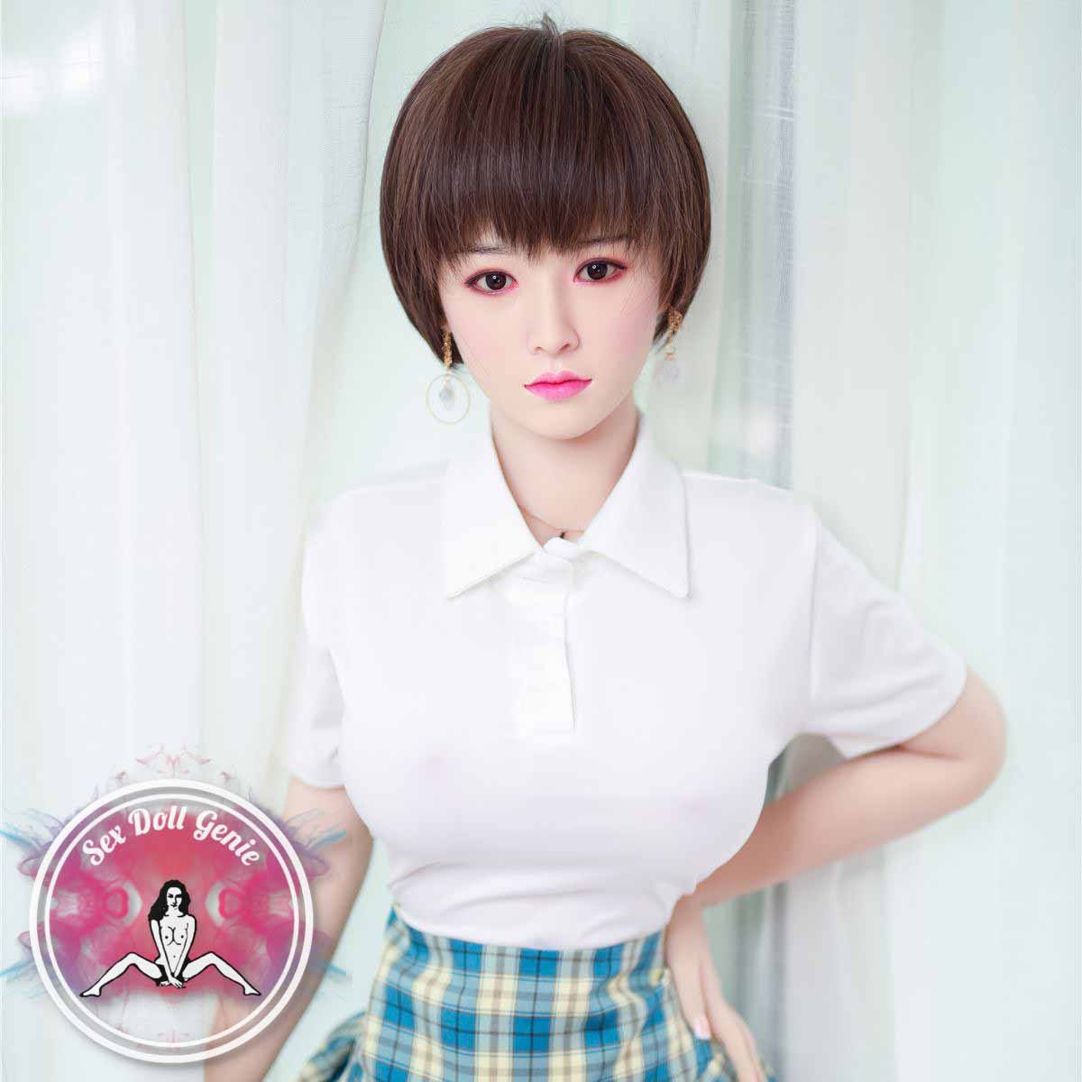 Sherice - 161cm  G Cup Silicone Head with TPE Body with Implanted Hair-14