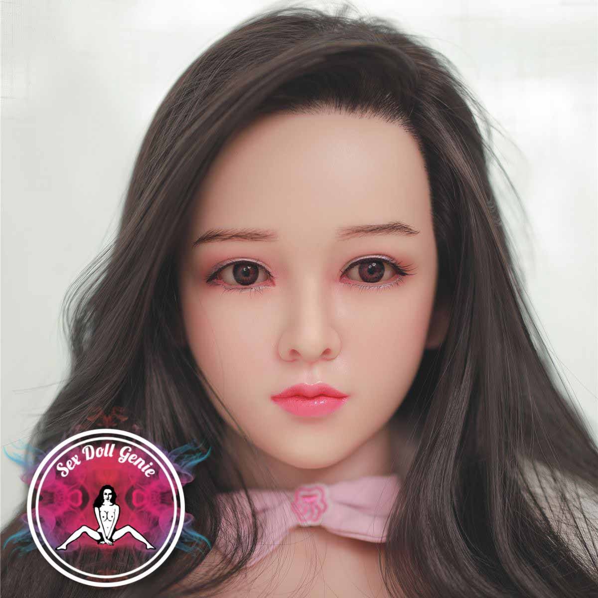 Sondra - 148cm  G Cup (Hybrid Silicone Head + TPE Body) incl. Implanted Hair TPE Doll-19