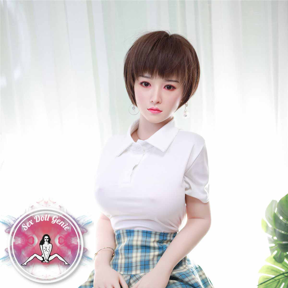 Sherice - 161cm  G Cup Silicone Head with TPE Body with Implanted Hair-17