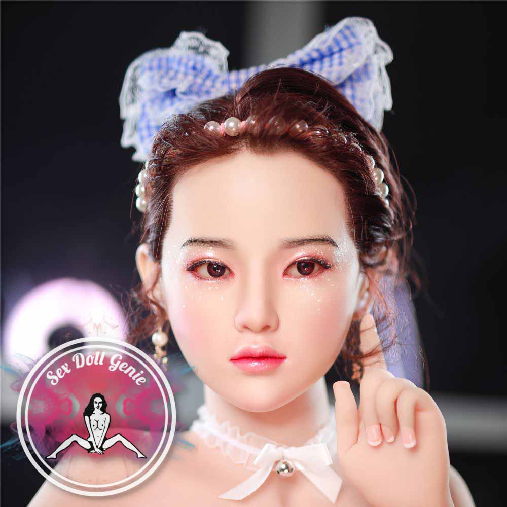 Luetta - 161cm  G Cup Silicone Head with TPE Body with Implanted Hair-25