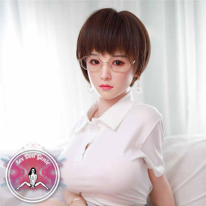 Sherice - 161cm  G Cup Silicone Head with TPE Body with Implanted Hair-35