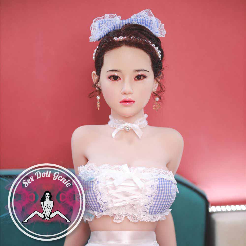 Luetta - 161cm  G Cup Silicone Head with TPE Body with Implanted Hair-27