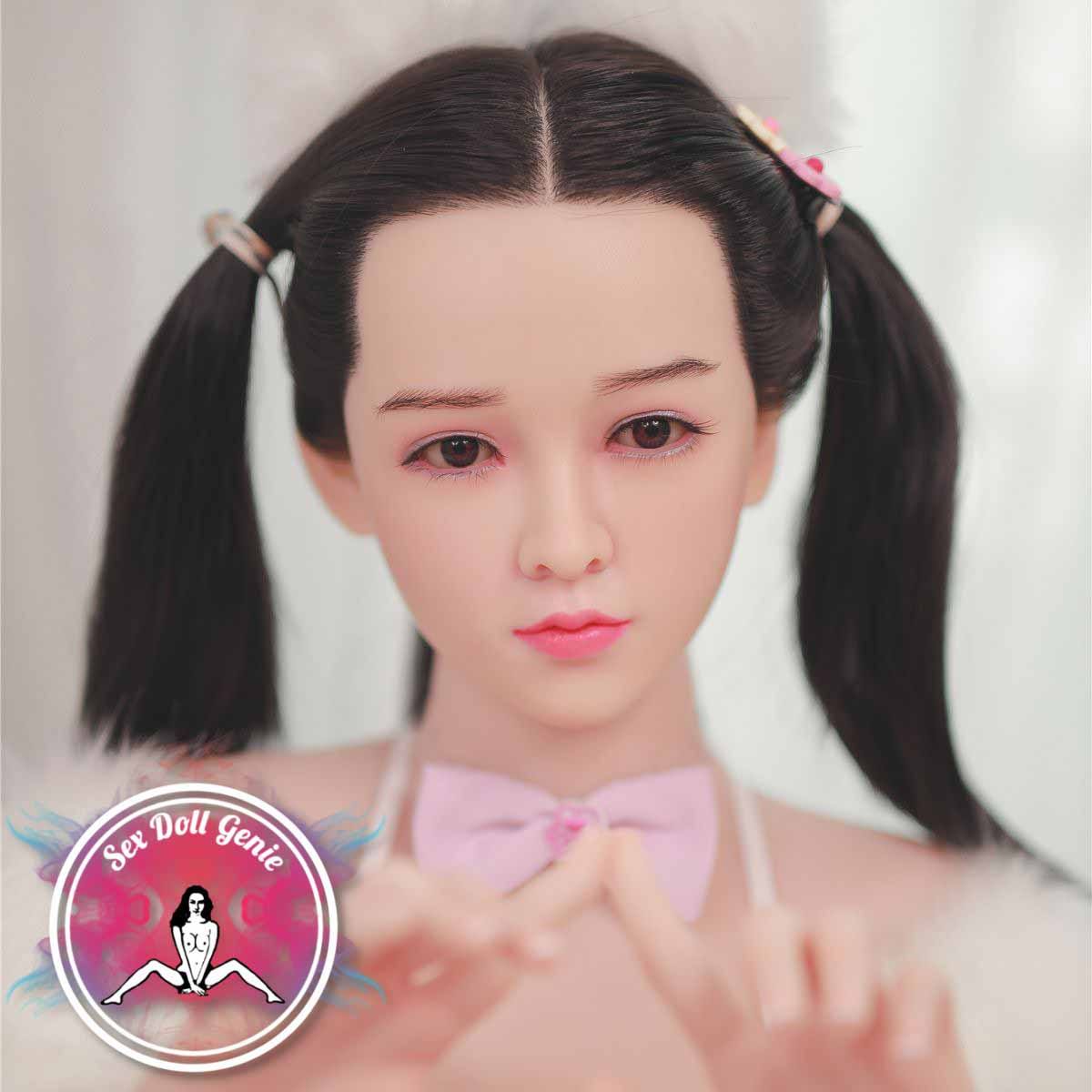 Sondra - 148cm  G Cup (Hybrid Silicone Head + TPE Body) incl. Implanted Hair TPE Doll-46