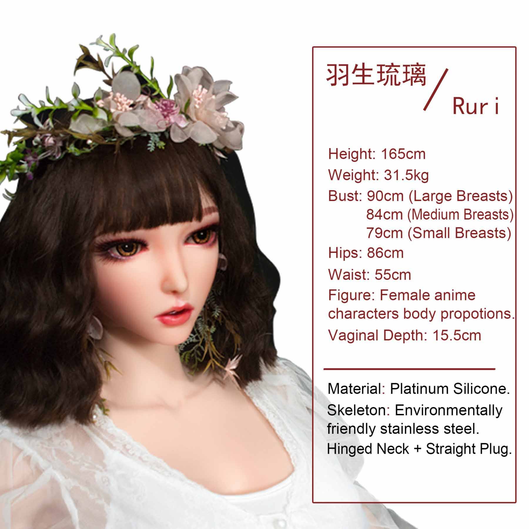 Hanyu Ruri - 165cm  E Cup Silicone Doll-5