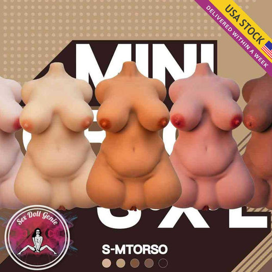 Upper Body Mini Torso (S - Black) - Climax Doll - USA STOCK (No Sheet)
