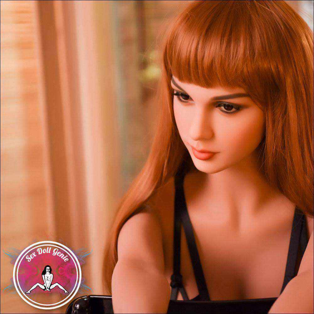 Mädchen - 158 cm D-Cup TPE-Puppe-53