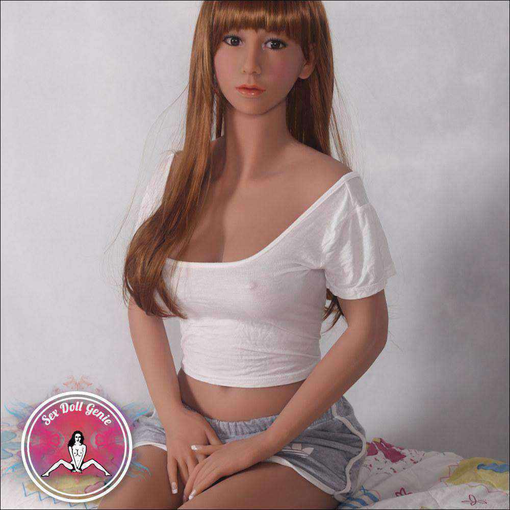 Lin – TPE-Puppe, 158 cm, Körbchengröße D, 45