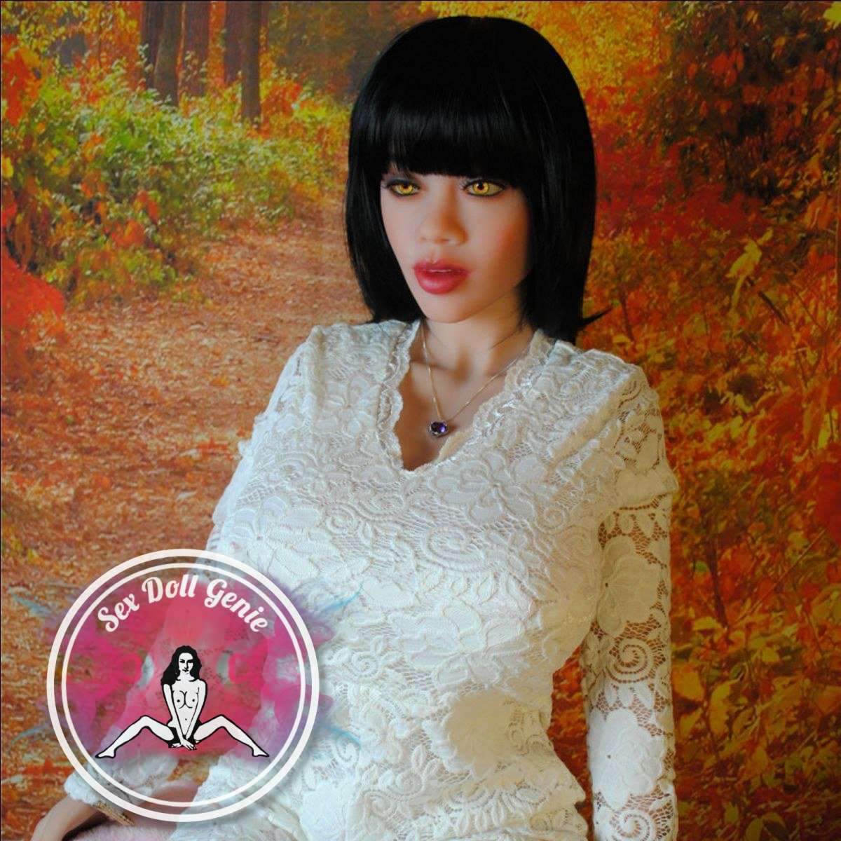Michele - Muñeca TPE de copa H de 156 cm-12